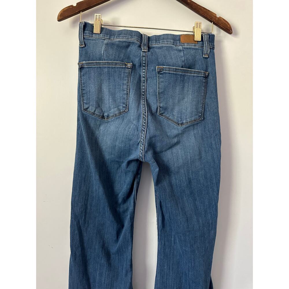 Judy Blue Pull On Super Flare Wide Leg Jeans size 27/5 - Picture 5 of 12
